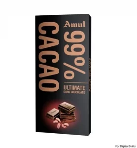 Amul Cacao Ultimate Dark Chocolate
