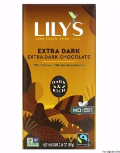 Lily's - Chocolate Bar 70% Cocoa Extra Dark - 2.8 oz. (80g)