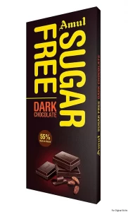 Amul Sugar-Free Dark Chocolate