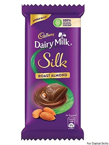 Cadbury Dairy Milk Silk Roast Almond Chocolate