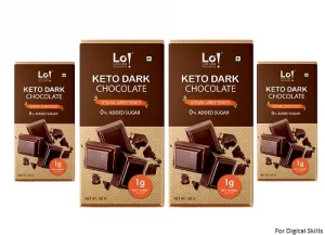 Lo! Foods Dark Keto Chocolates (80g)