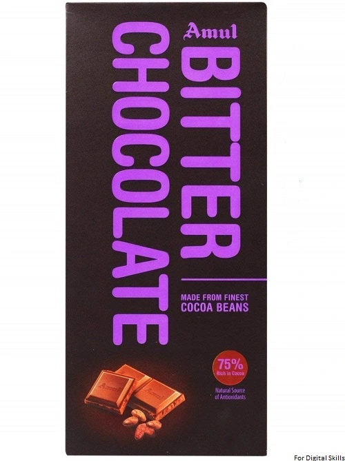 Amul Bitter Chocolate